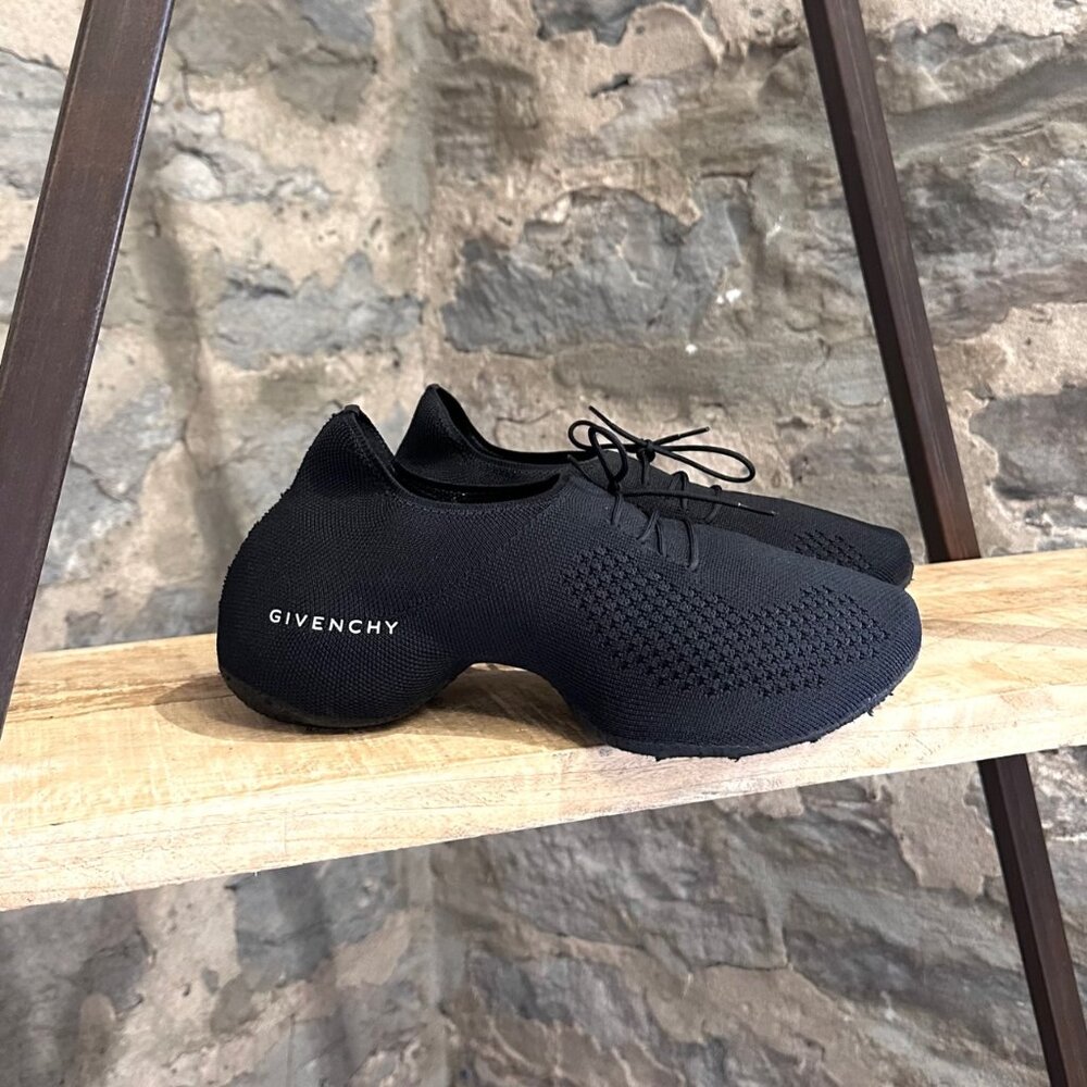 Givenchy Black Logo TK-360 Mesh Sock Sneakers